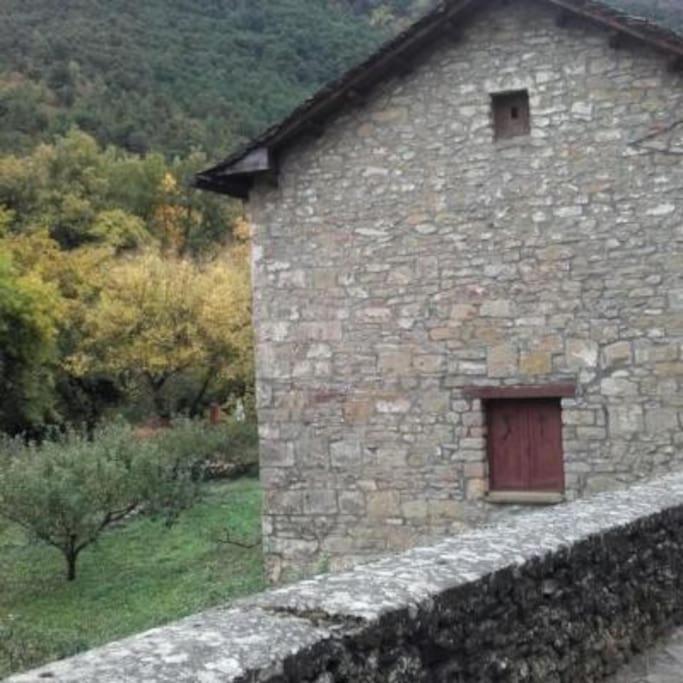 Casa Rural Barangua En El Pirineo Aragones Santa Cruz De La Seros Exterior photo